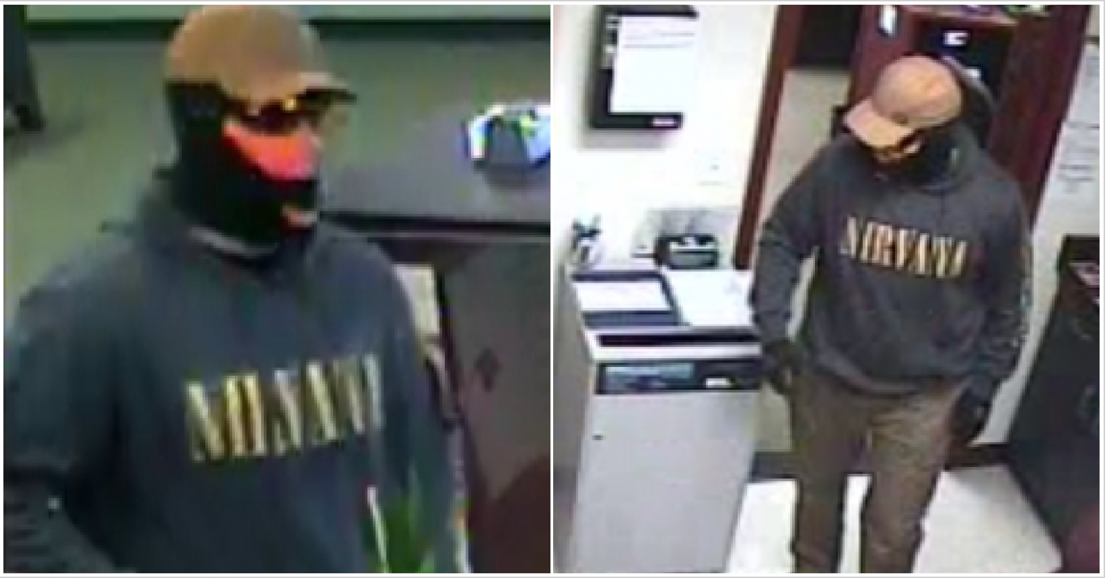 Police Seek Help Identifying Great Western Bank Robbery Suspect Waterloo Journal